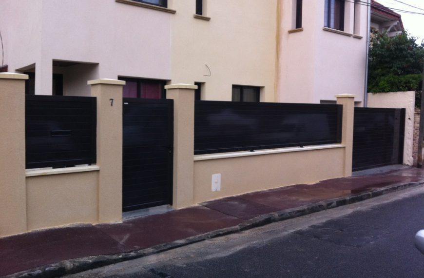 Rénovation façade+ clôture